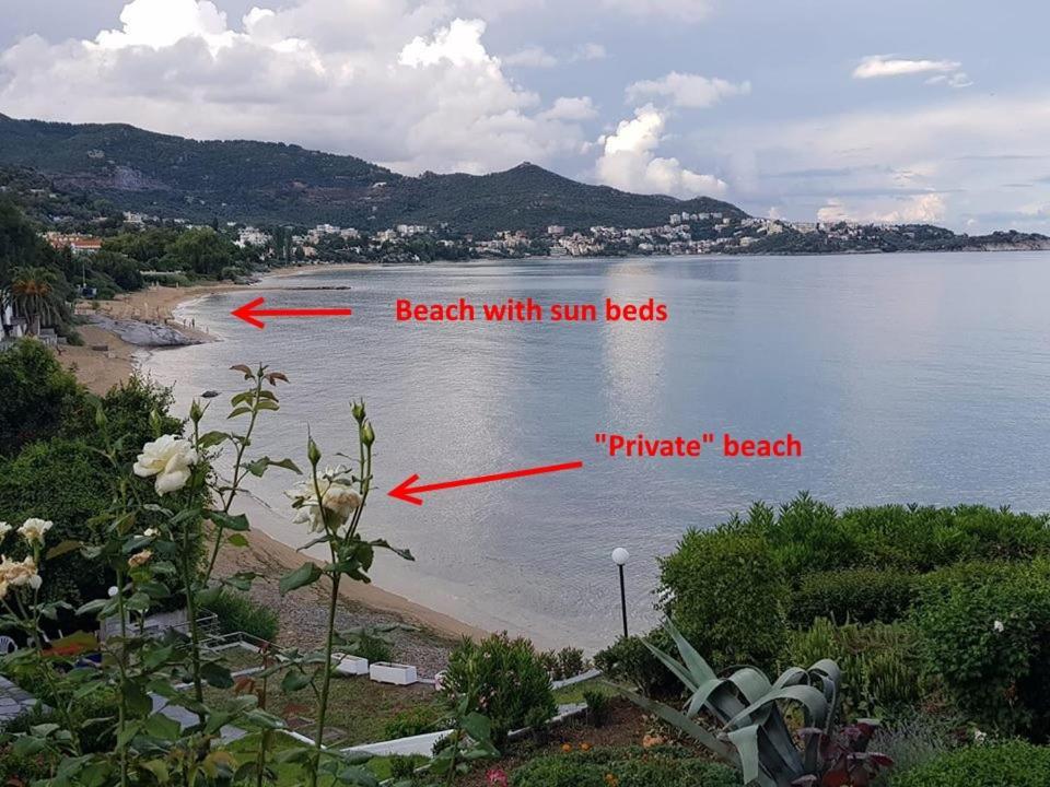 Evaliana Seaside Apartment Palaiontsiflikion Exterior photo