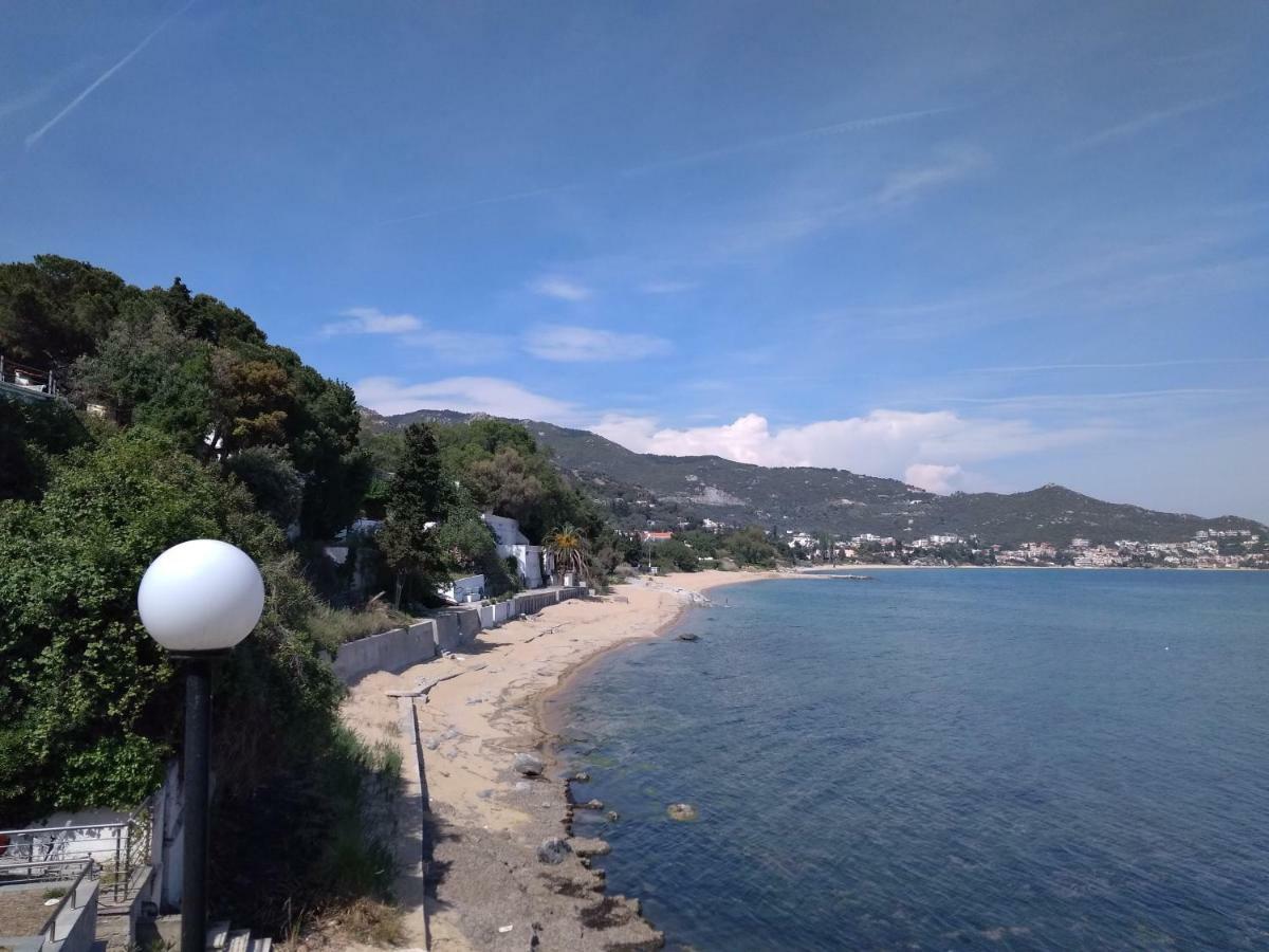 Evaliana Seaside Apartment Palaiontsiflikion Exterior photo